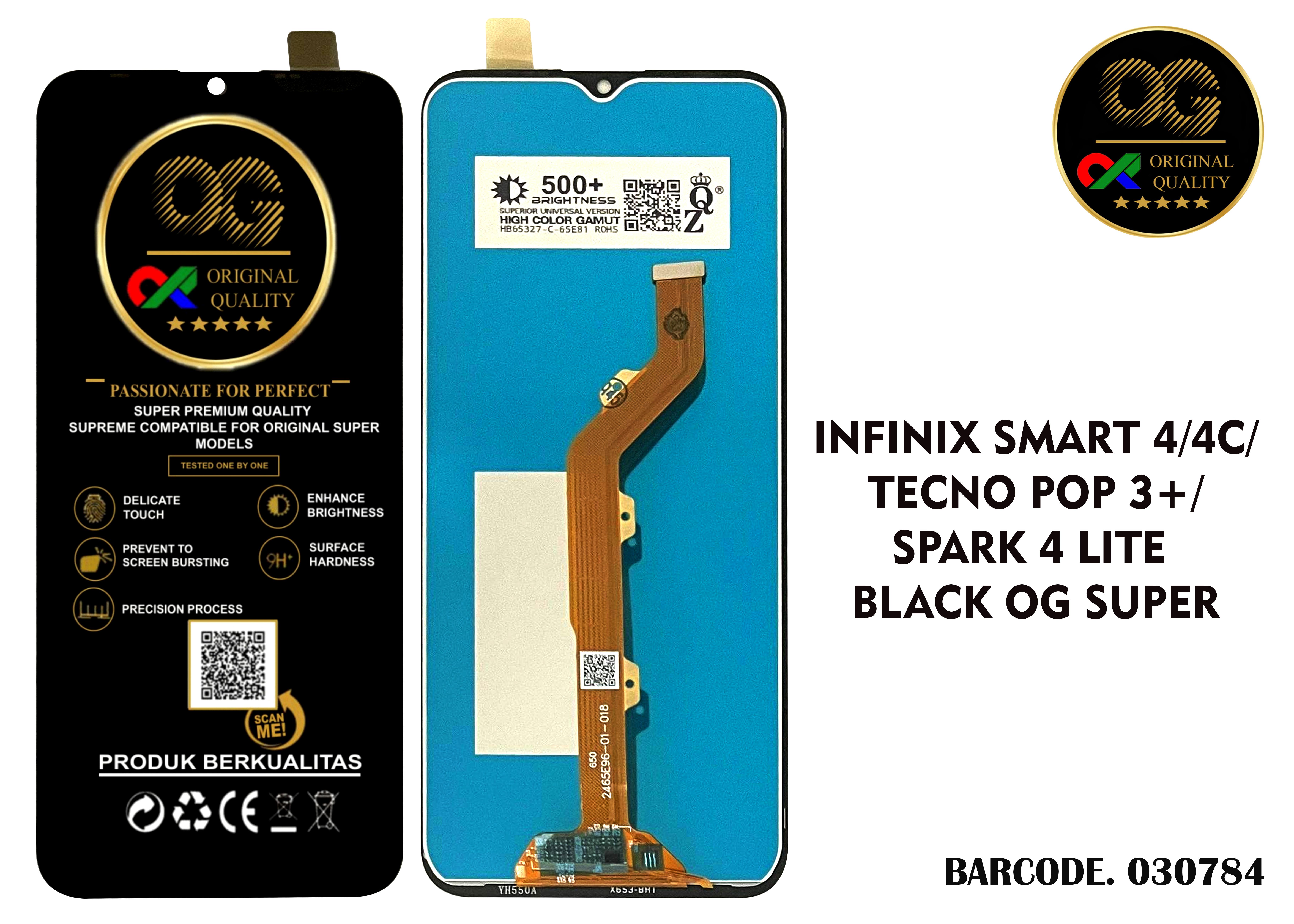 LCD Infinix Smart 4 / Smart 4C X653 OG Super