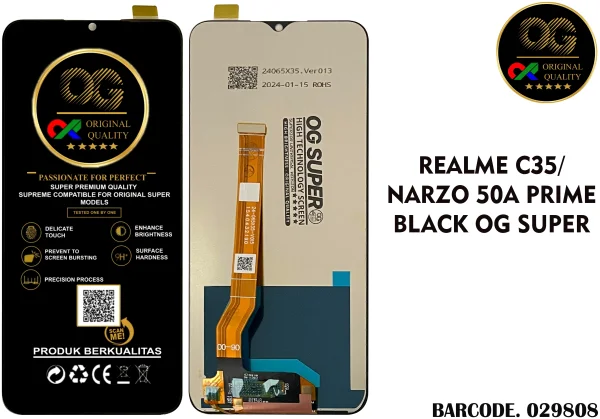 LCD Realme C35 / Narzo 50A Prime OG Super