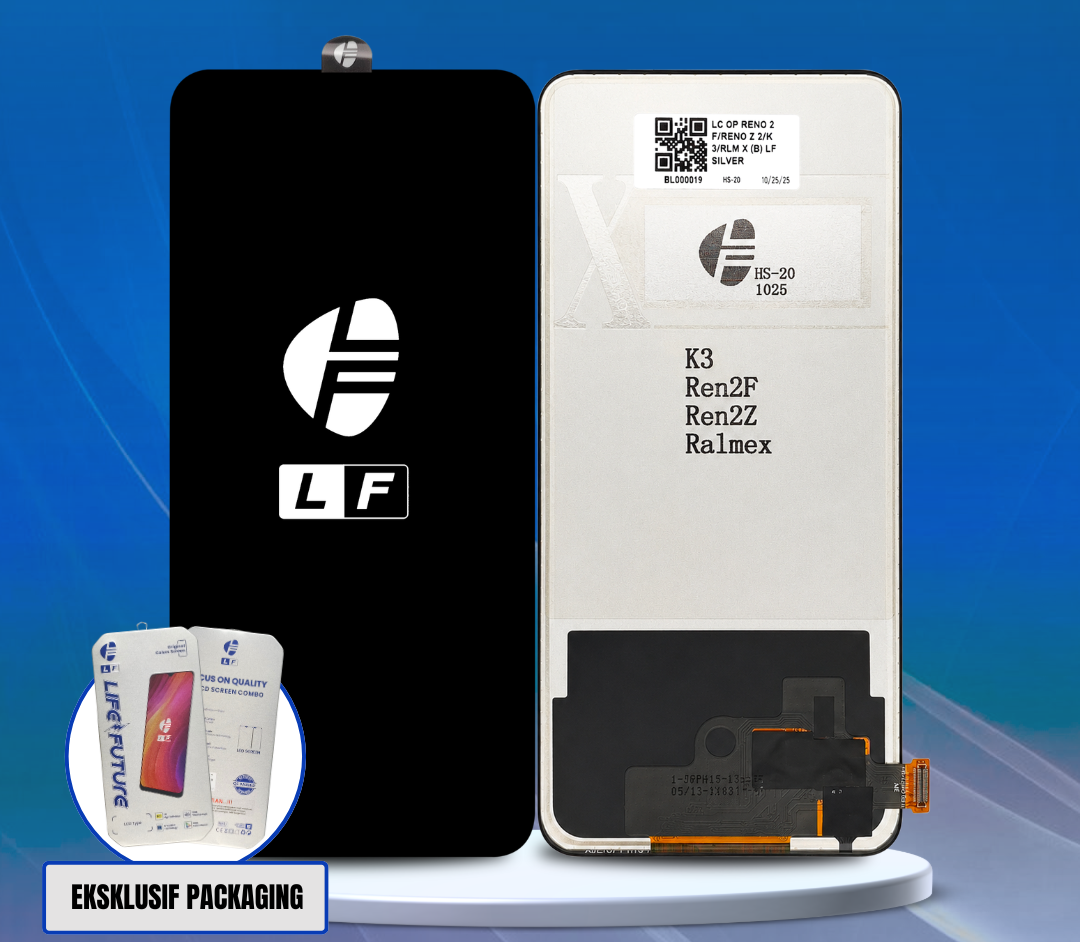 LCD Reno 2F / Reno 2Z Realme X Oppo K3 LF Silver