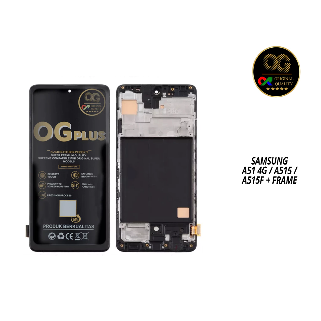 LCD Samsung A51 / A51 4G / A515 / A515F ( + Frame ) OLED OG Super