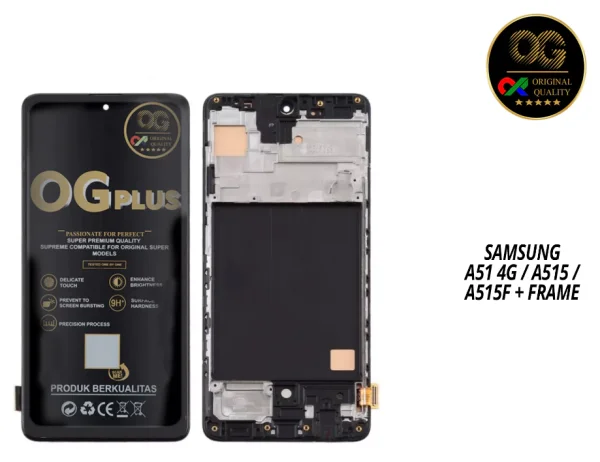 LCD Samsung A51 / A51 4G / A515 / A515F ( + Frame ) OLED OG Super