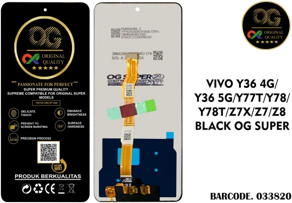 LCD Vivo Y36 4G / Y36 5G / Z7X 5G OG Super