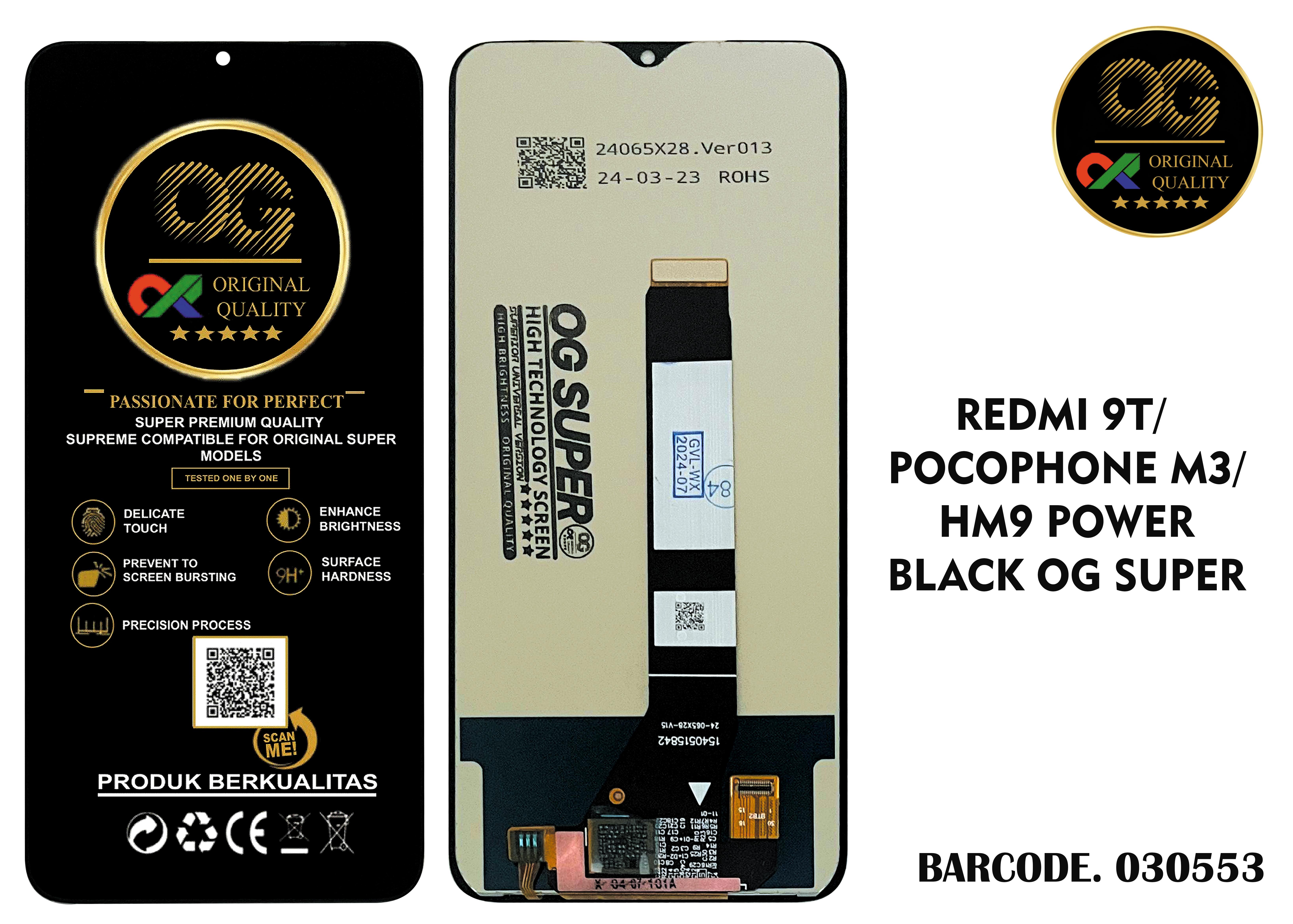 LCD Xiaomi Redmi 9T / Redmi 9 Power / Note 9 4G / Poco M3 OG Super