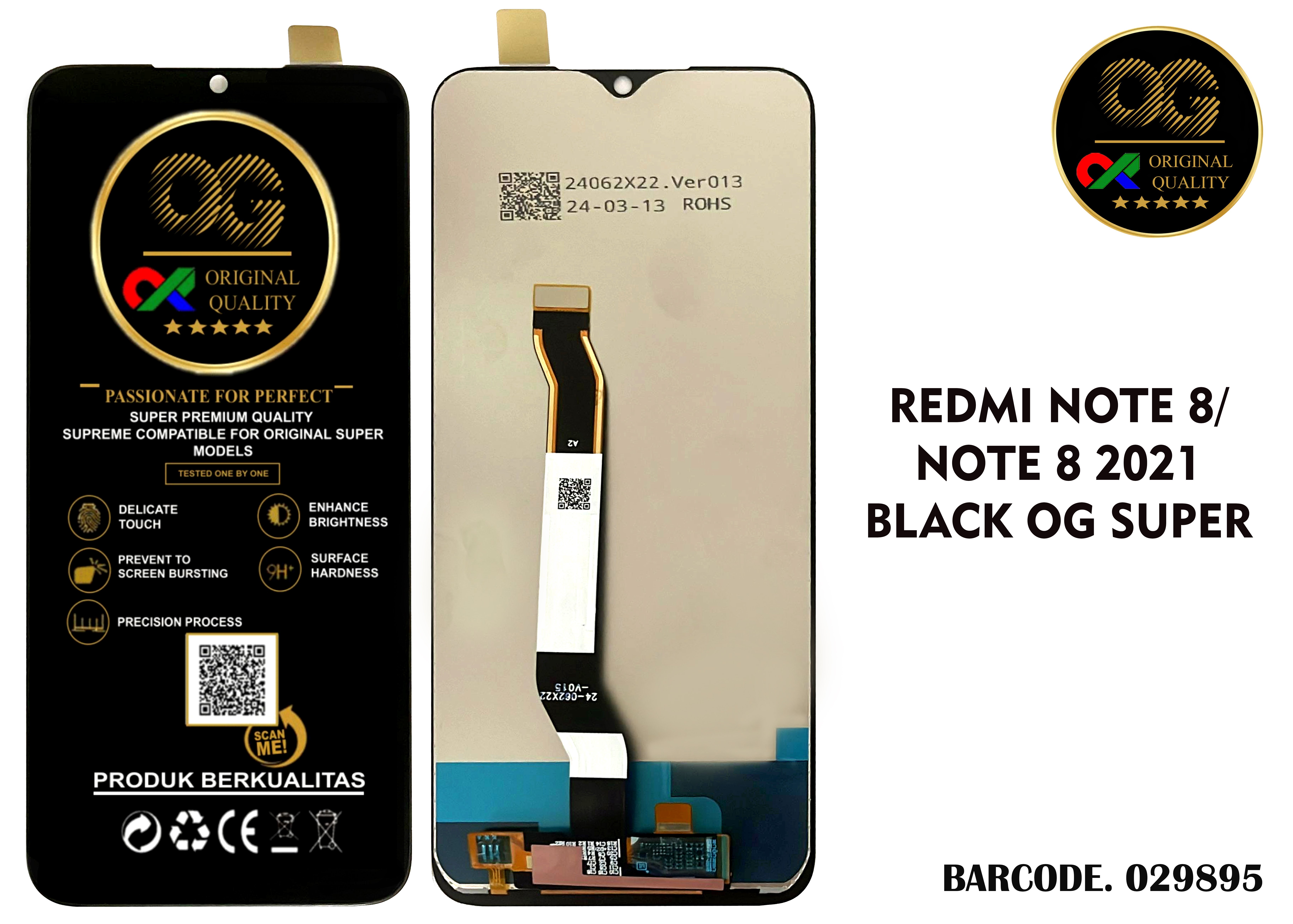 LCD Xiaomi Redmi Note 8 OG Super