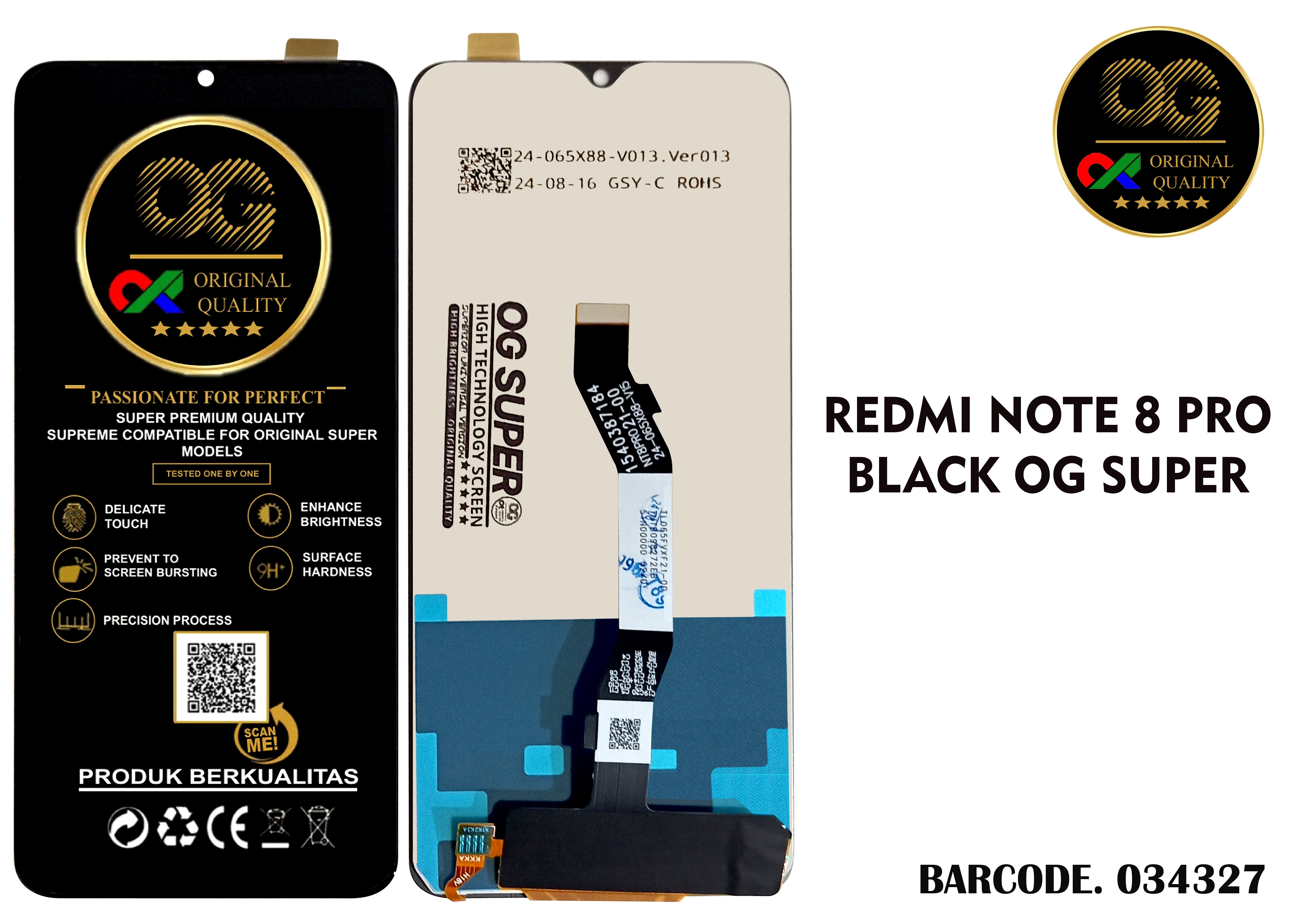 LCD Xiaomi Redmi Note 8 Pro OG Super