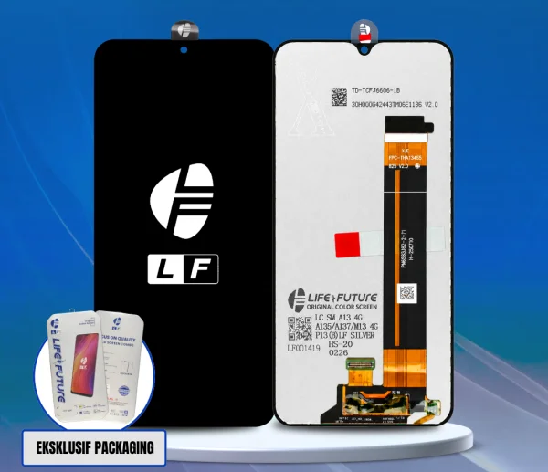 LCD Samsung A13 4G / A135 A135F LF Silver