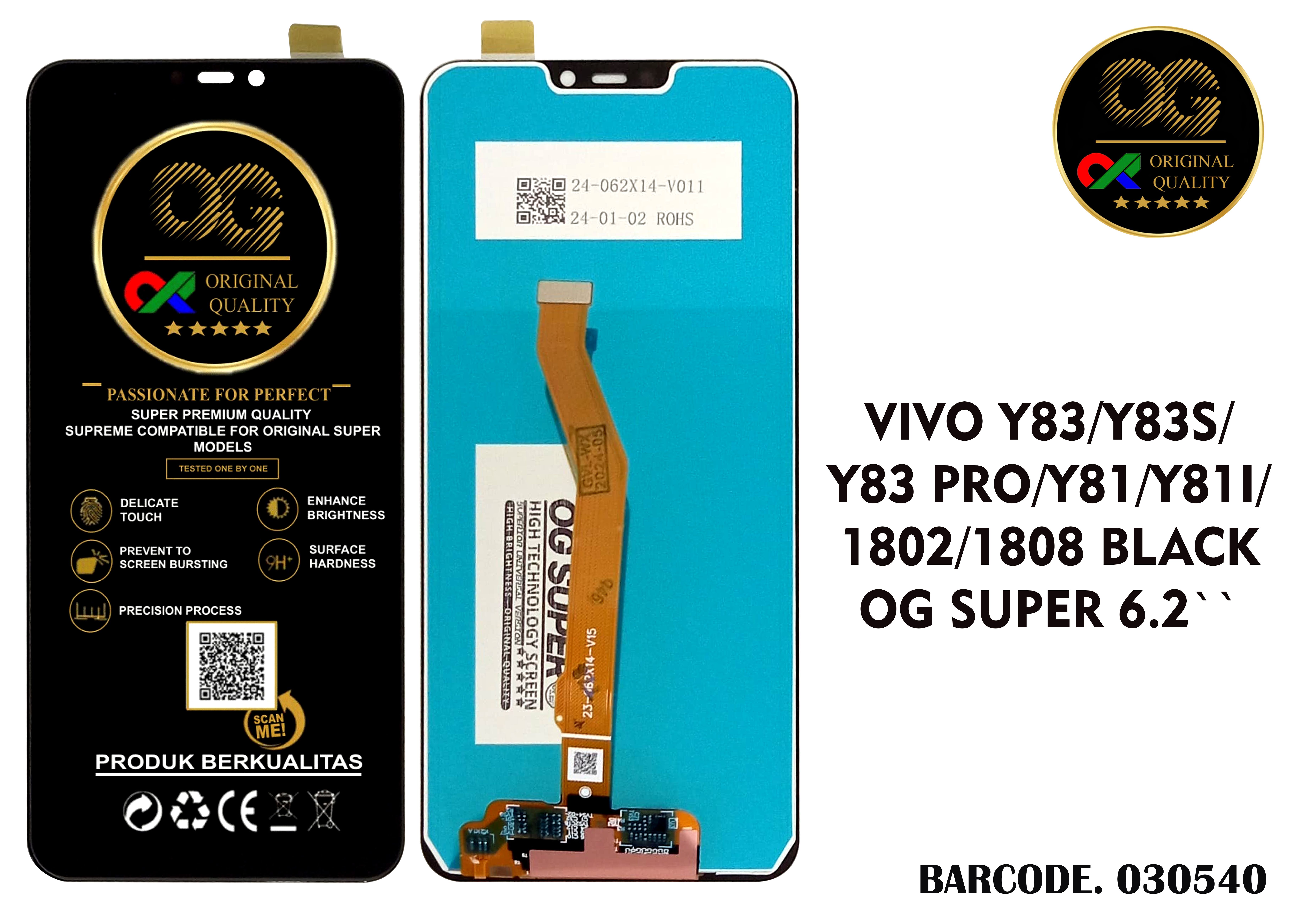 LCD Vivo Y81 / Y83 OG Super