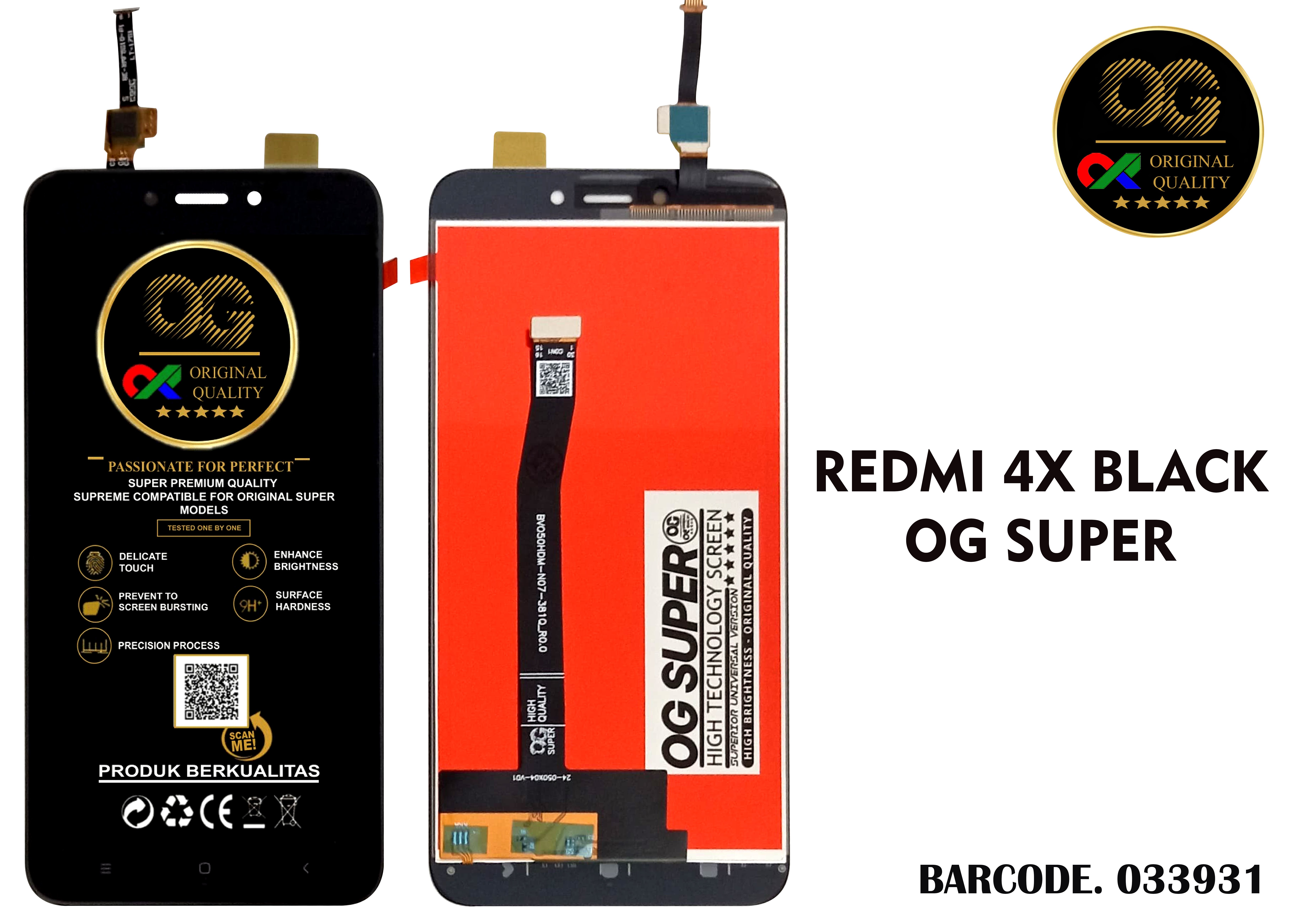LCD Xiaomi Redmi 4X OG Super