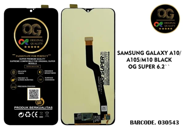 LCD Samsung A10 / A105 ( + Frame ) OG Super
