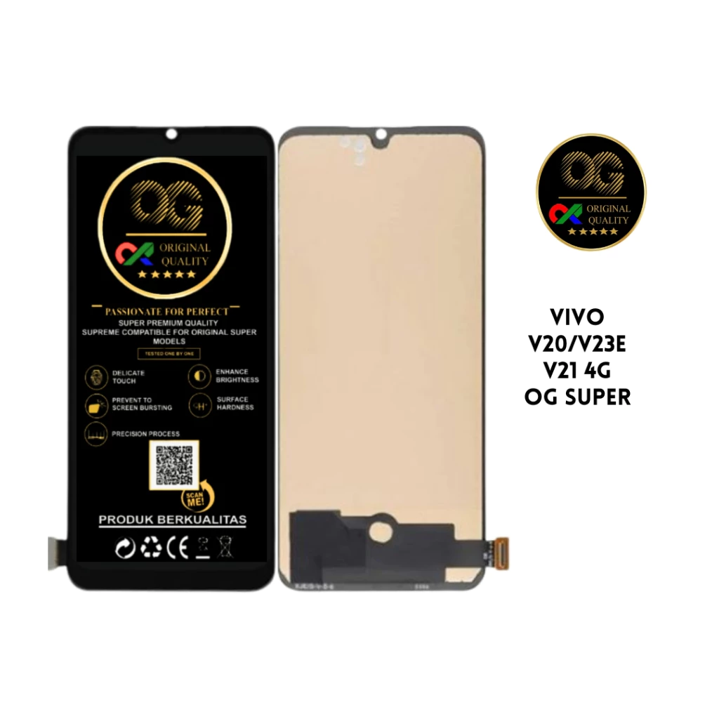 LCD Vivo V20 / V20 2021 / V21 4G / V23E / Y75 4G OG Super
